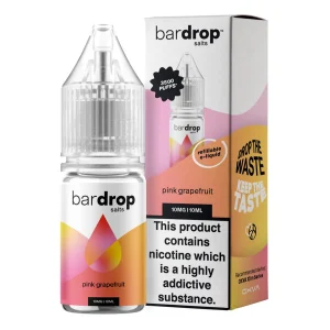 Bar Drop Pink GrapefruitNic Salt 10ml E-Liquid