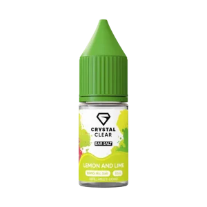 Crystal Clear Lemon Lime Nic Salt E-Liquid 10ml