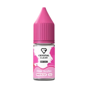 Crystal Clear Pink Slush Nic Salt E-Liquid 10ml
