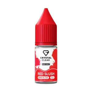 Crystal Clear Red Slush Nic Salt E-Liquid 10ml