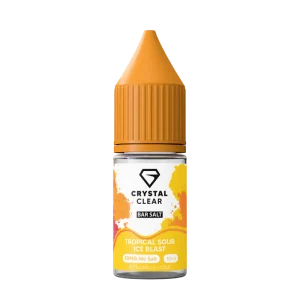 Crystal Clear Tropical Ice Nic Salt E-Liquid 10ml
