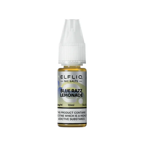 Elf Bar Elfliq Blue Razz Lemonade Nic Salt E-Liquid 10ml