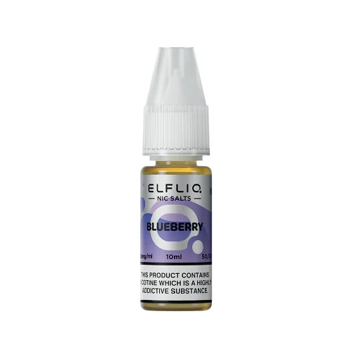 Elf Bar Elfliq Blueberry Nic Salt E-Liquid 10ml
