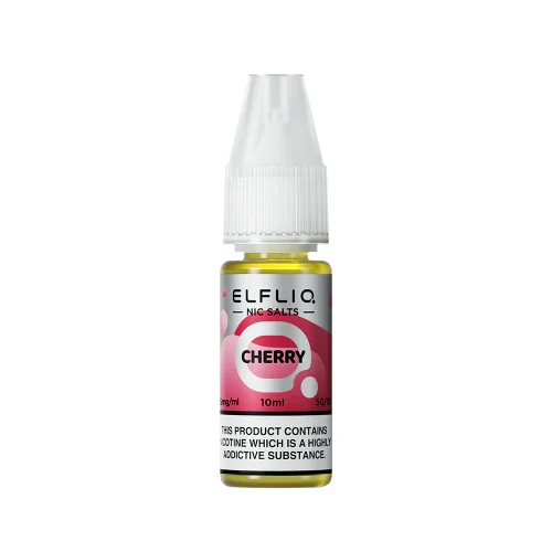 Elf Bar Elfliq Cherry Nic Salt E-Liquid 10ml