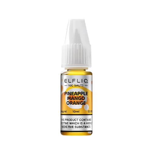 Elf Bar Elfliq Pineapple Mango Orange Nic Salt E-Liquid 10ml