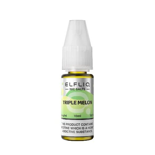 Elf Bar Elfliq Triple Melon Nic Salt E-Liquid 10ml