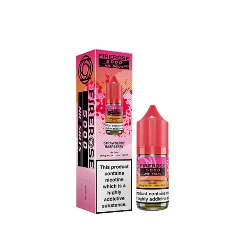 Elux Fire Rose 5000 Strawberry Raspberry Nic Salt E-Liquid 10ml