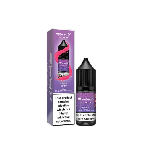 Elux Legend Grape Berry 10ml Nic Salt E-Liquid