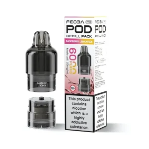 FEOBA Big Bar 6000 Raspberry Lemonade Prefilled Pod and Refill