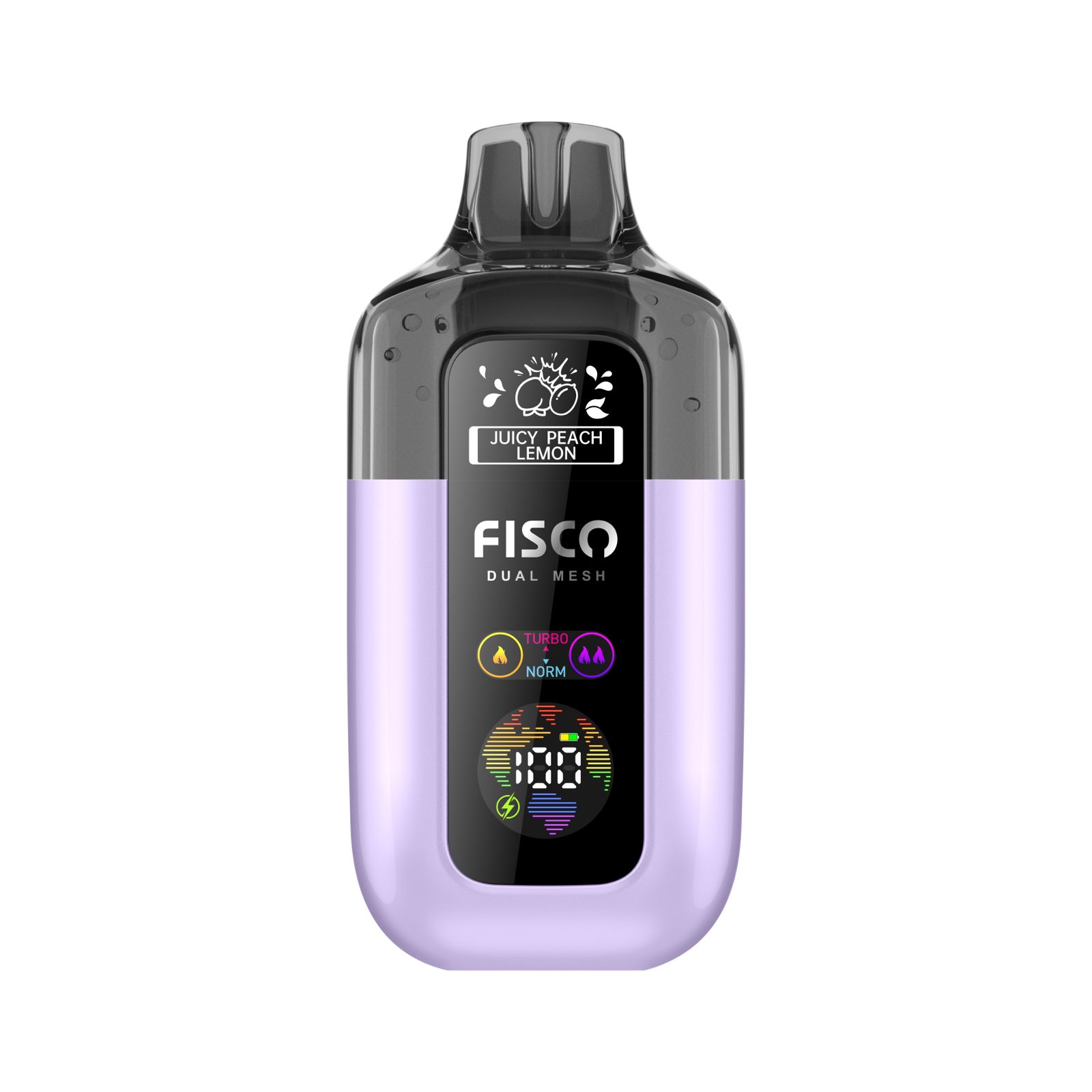 Fisco 15k Juicy Peach Lemon Prefilled Pod Vape Kit