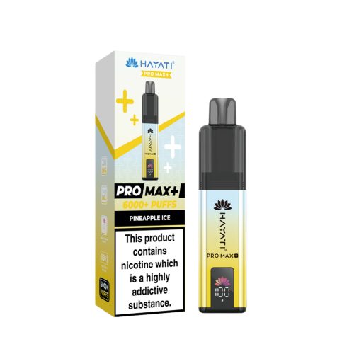 Hayati Pro Max Plus 6000 Puffs Pineapple Ice  Pod Kit