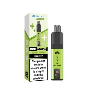 Hayati Pro Max Plus 6000 Puffs Fresh Mint Pod Kit