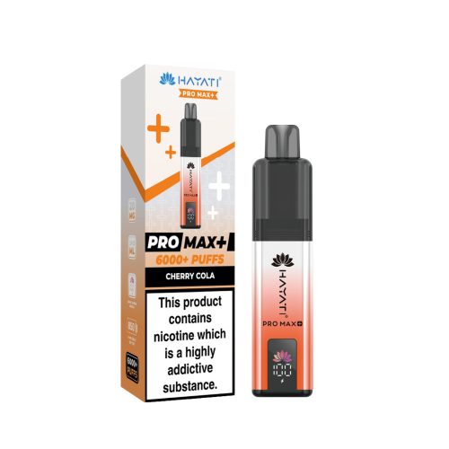 Hayati Pro Max Plus 6000 Puffs Cherry Cola Pod Kit