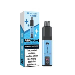 Hayati Pro Max Plus 6000 Puffs Blue Sour Raspberry Pod Kit