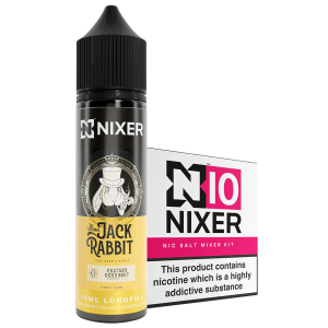 Nixer Jack Rabbit Custard Doughnut E-Liquid Concentrate 30 ml Mix and Create