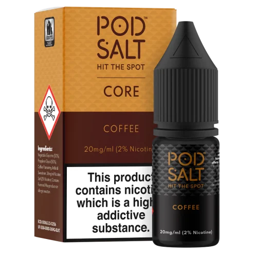 Pod Salt  Coffee Nic Salt E-Liquid 10ml