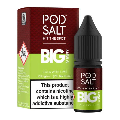 Pod Salt Cola with Lime Nic Salt E-Liquid 10ml