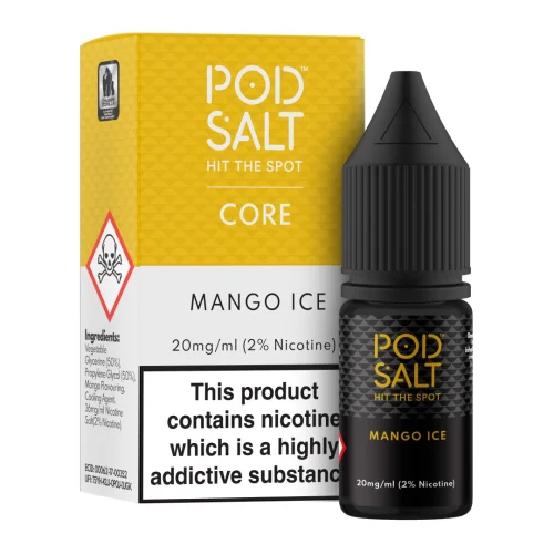 Pod Salt Mango Ice Nic Salt E-Liquid 10ml