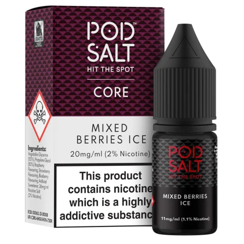 Pod Salt Mixed Berries Ice Nic Salt E-Liquid 10ml