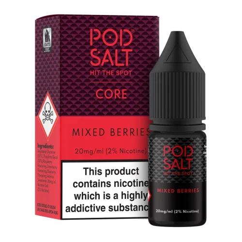 Pod Salt Mixed Berries Nic Salt E-Liquid 10ml