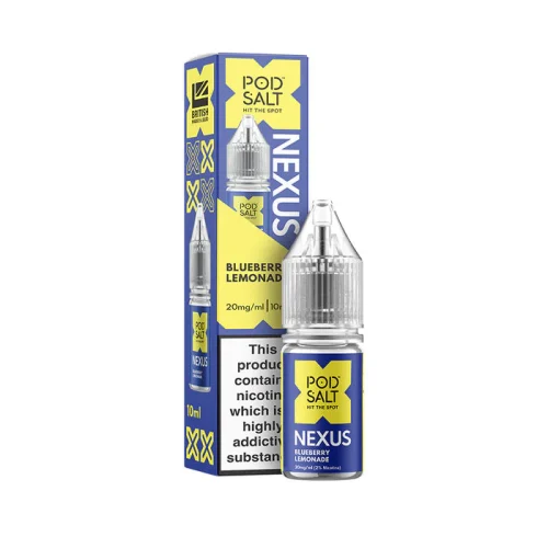 Pod Salt Nexus Blueberry Lemonade Nic Salt E-Liquid 10ml
