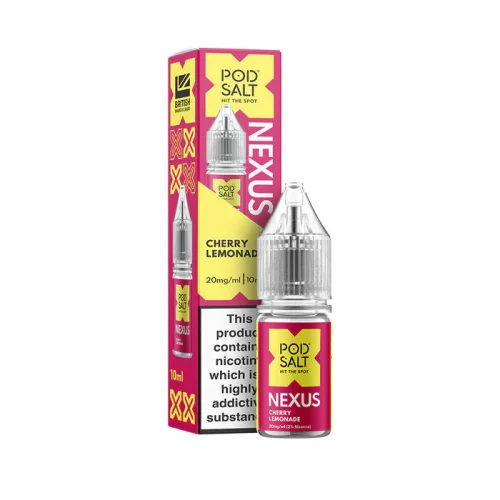 Pod Salt Nexus Cherry Lemonade Nic Salt E-Liquid 10ml