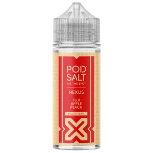 Pod Salt Nexus Fuji Apple Peach 100ml Shortfill E-Liquid