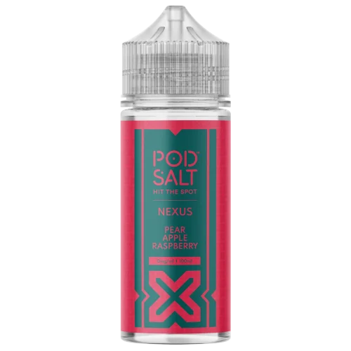 Pod Salt Nexus Pear Apple Raspberry 100ml Shortfill E-Liquid