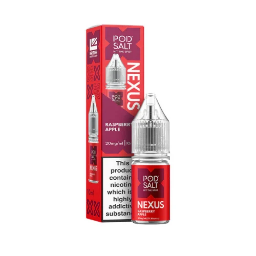 Pod Salt Nexus Raspberry Apple Nic Salt E-Liquid 10ml