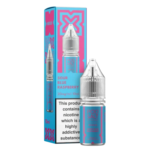 Pod Salt Nexus Sour Blue Raspberry Nic Salt E-Liquid 10ml