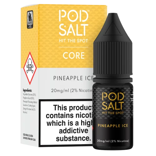 Pod Salt  Pineapple Ice Nic Salt E-Liquid 10ml