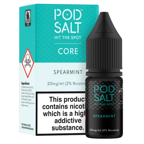 Pod Salt Spearmint Nic Salt E-Liquid 10ml