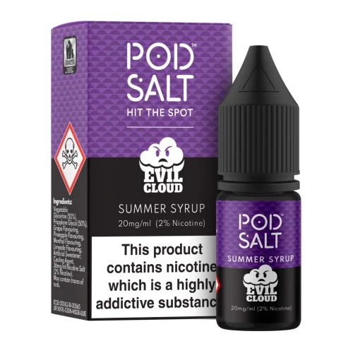 Pod Salt Summer Syrup Nic Salt E-Liquid 10ml