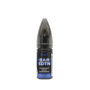 Riot BAR EDTN Blueberry Sour Raspberry Nic Salt E-Liquid 10 ml