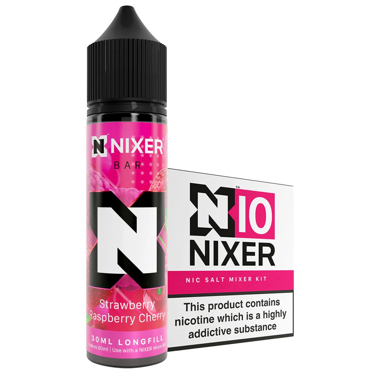 Strawberry Raspberry Cherry Longfill Concentrate by Nixer