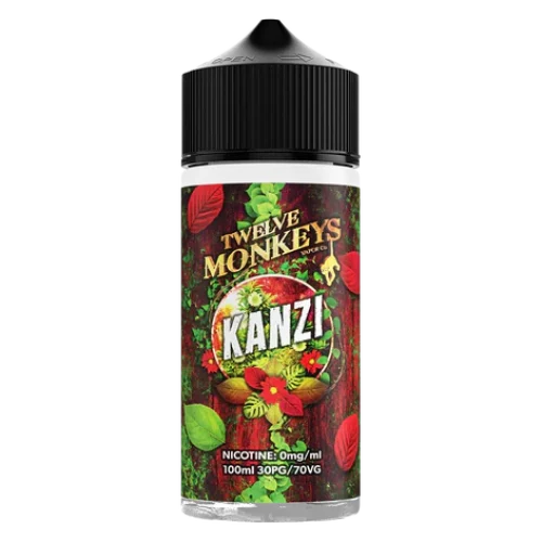 Twelve Monkeys Kanzi Without Ice Shortfill E-Liquid