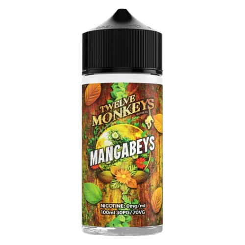 Twelve Monkeys Mangabeys Without Ice Shortfill E-Liquid