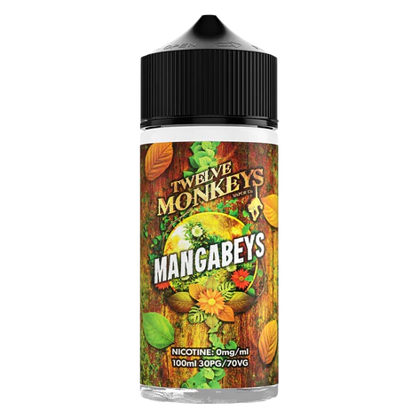 Twelve Monkeys Mangabeys Without Ice Shortfill E-Liquid
