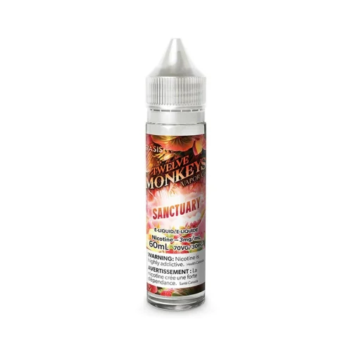 Twelve Monkeys  Sanctuary Without Ice Shortfill E-Liquid