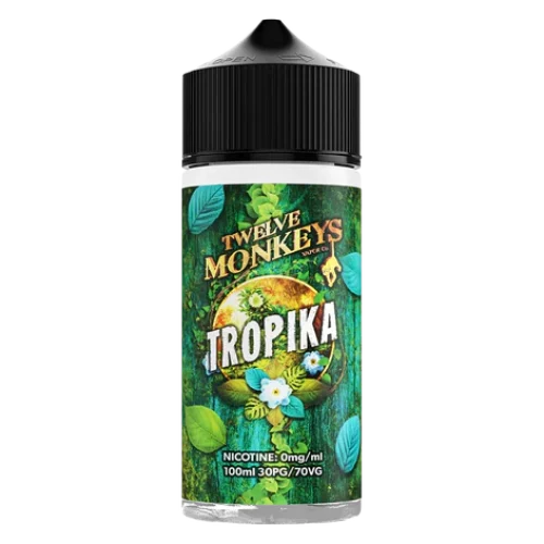 Twelve Monkeys Tropika Without Ice Shortfill E-Liquid