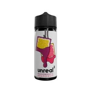 Unreal 2 Passionfruit and Grapefruit 100ml Shortfill E-Liquid