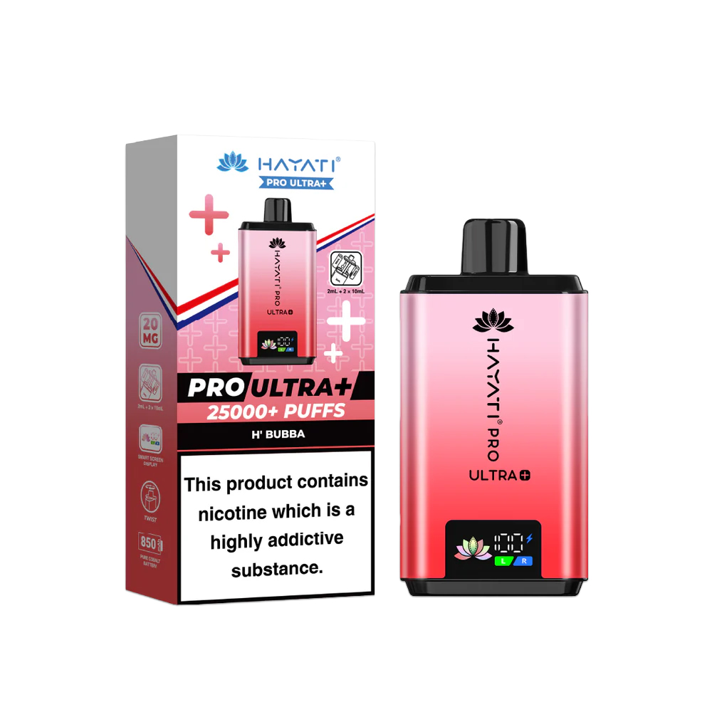Hayati Pro Ultra Plus 25000 Hubba Bubba
